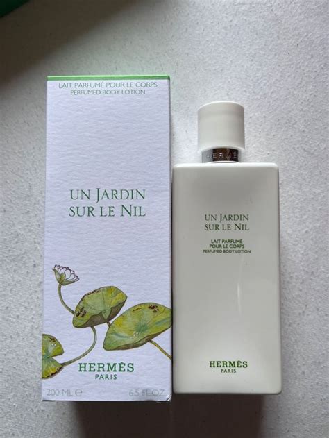 hermes lait parfumé pour le corps|Un Jardin sur le Nil Lait hydratant pour le corps .